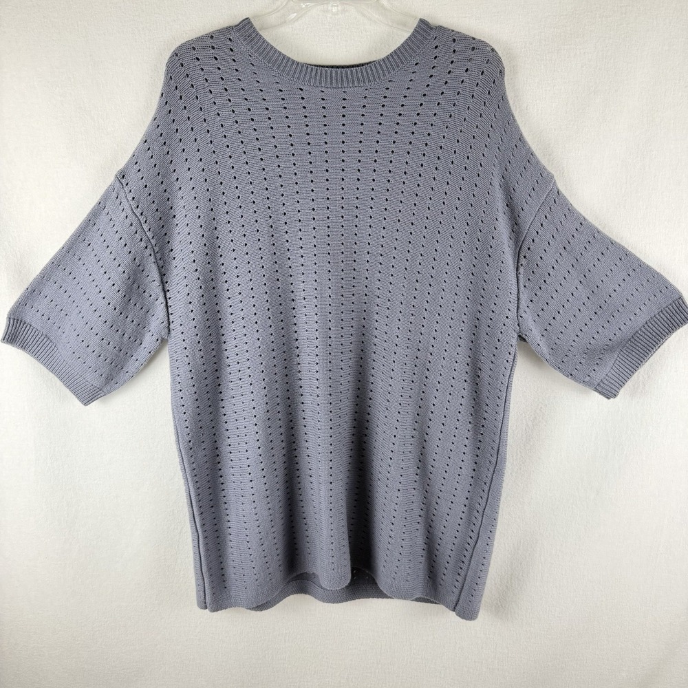 Art of Rhetoric Womens Light Weight Sweater‎ Sz M Coastal Grandma Quiet Luxury